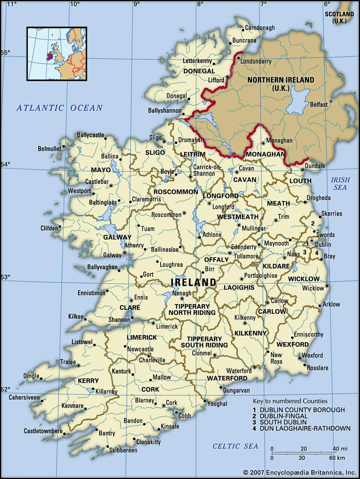 Vận chuyển chuyên tuyến đường biển đi Ireland